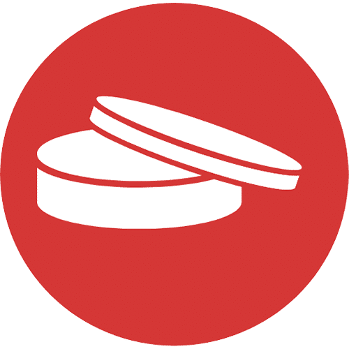 Red Icon Pouches