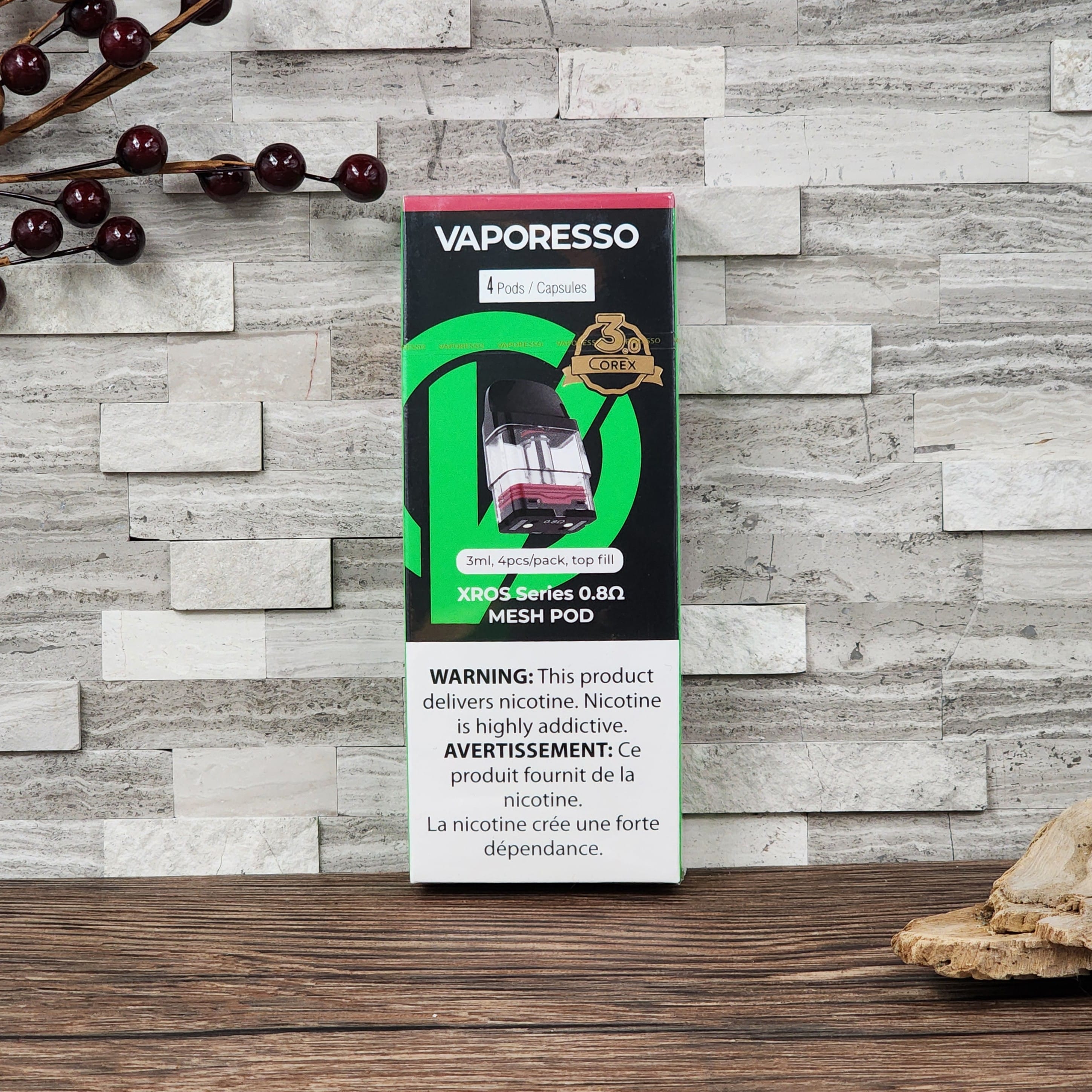 Vaporesso Xros Corex 3.0 Pods 0.8 Ohm
