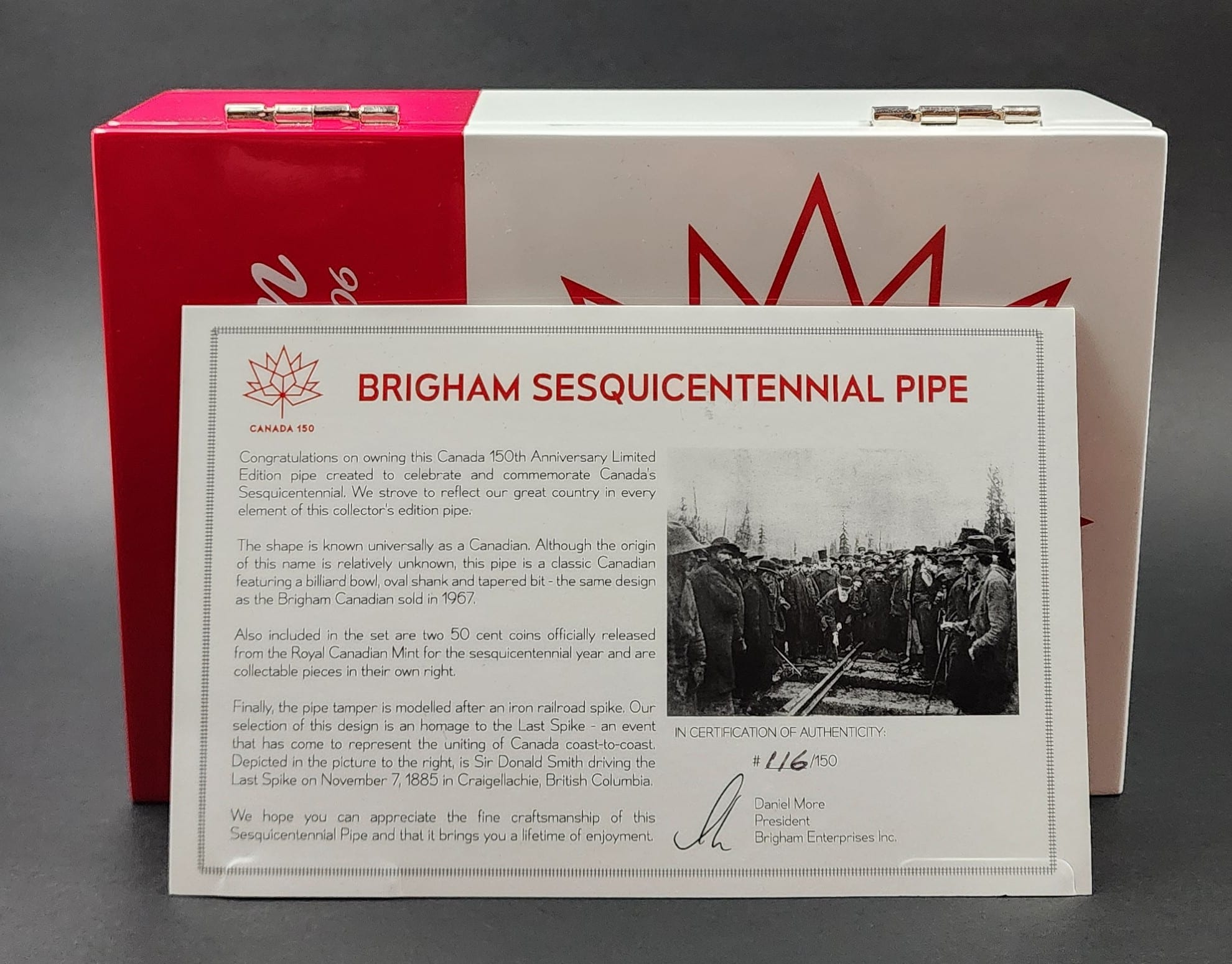 Brigham Sesquicentennial Pipe 116 Of 150 (4)