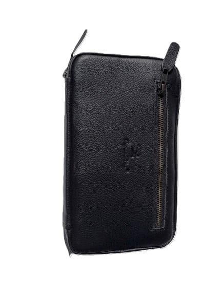 Cigar Star Medallion Yellow Black Leather P2