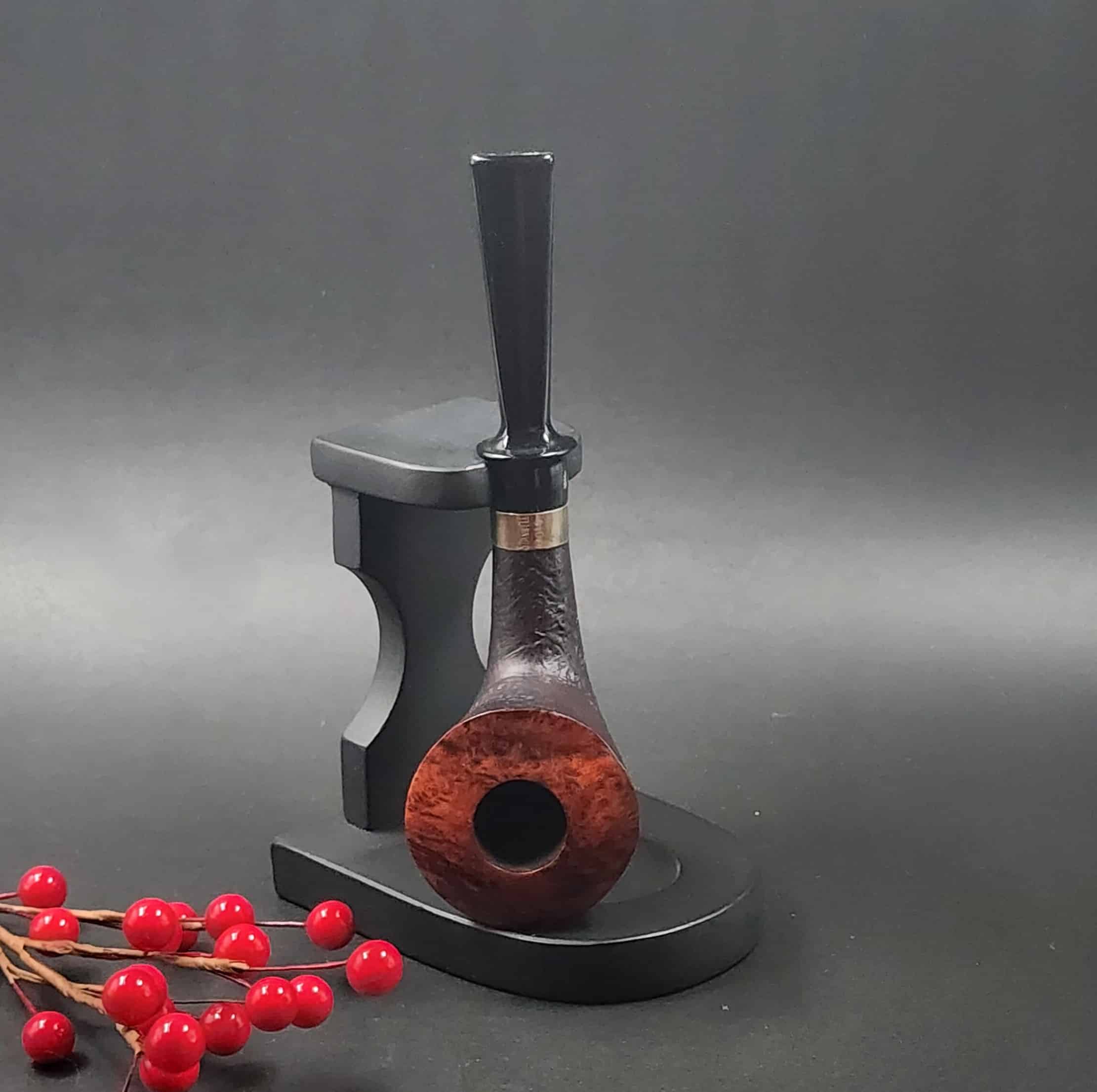 Stanwell Black Sandblasted Pipe Of The Year 2018 130801 (3)
