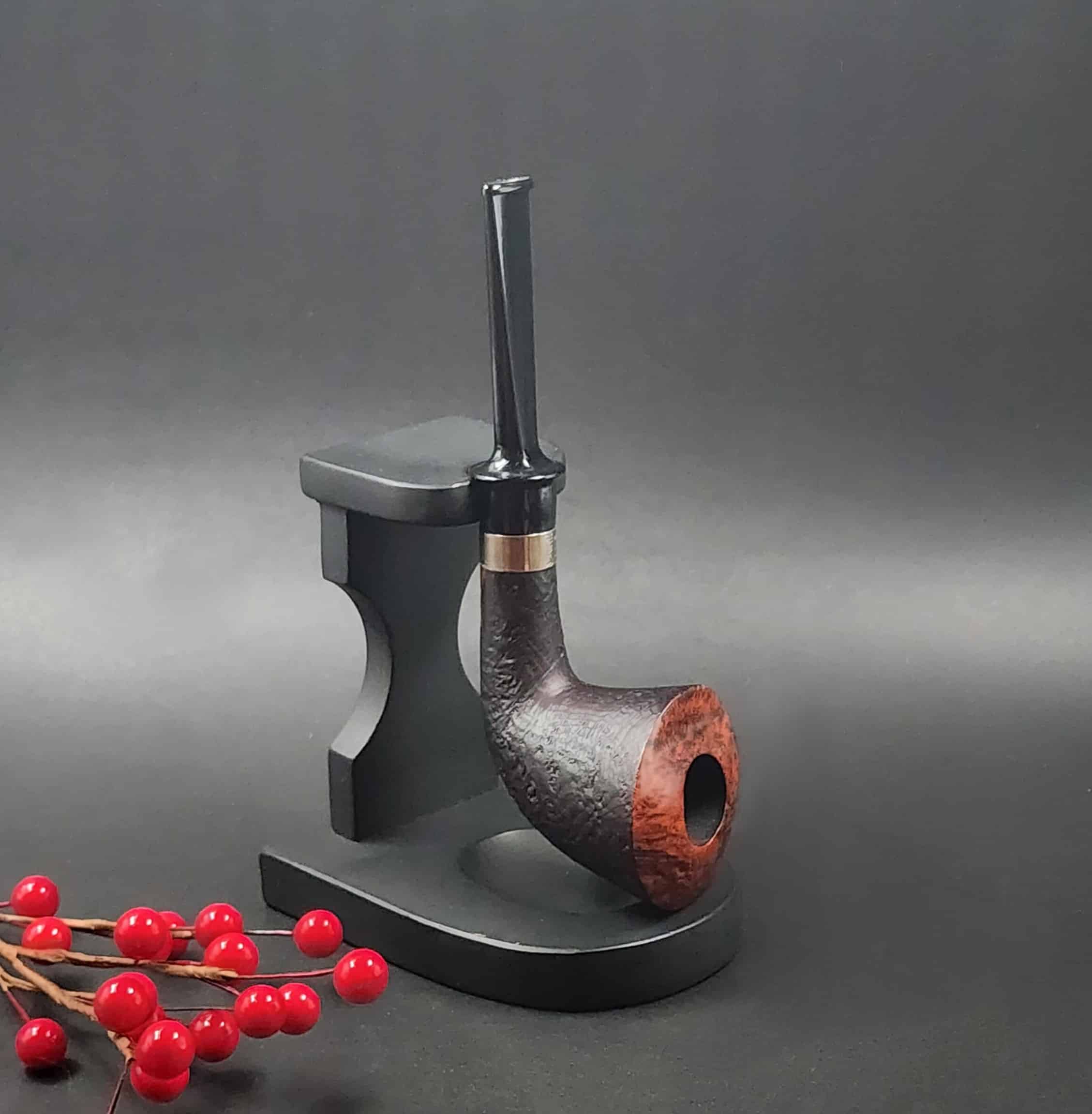 Stanwell Black Sandblasted Pipe Of The Year 2018 130801