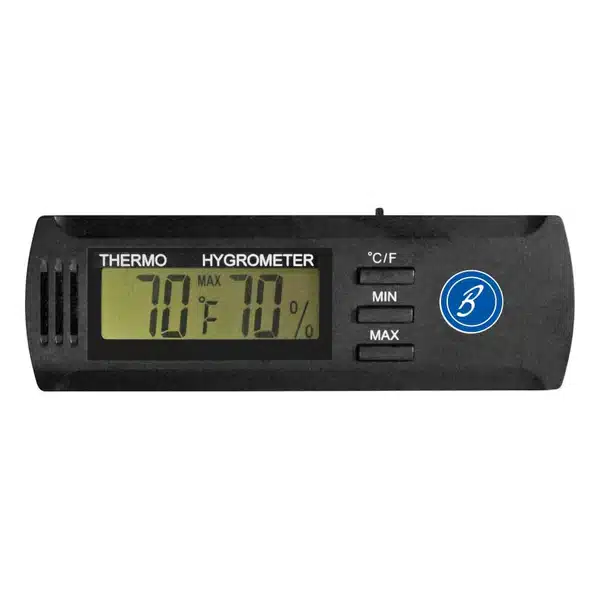 Brigham Hygrometer Digital Slim Design