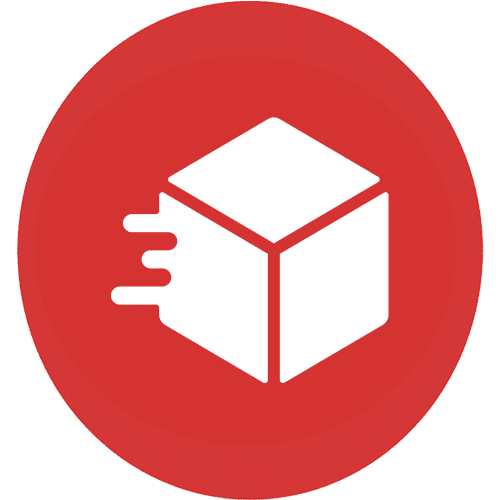 Shipping Icon Red Shipping Icon Red