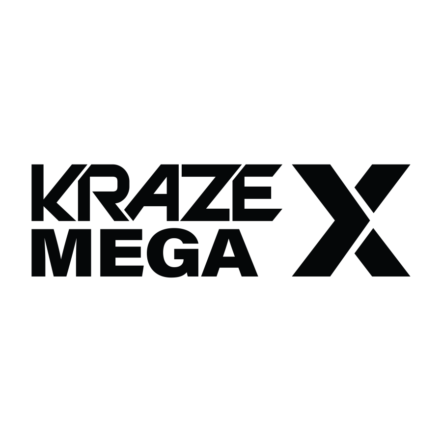 Kraze Mega X Logo Black